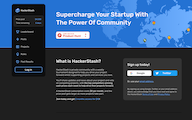 Community Web App for HackerStash